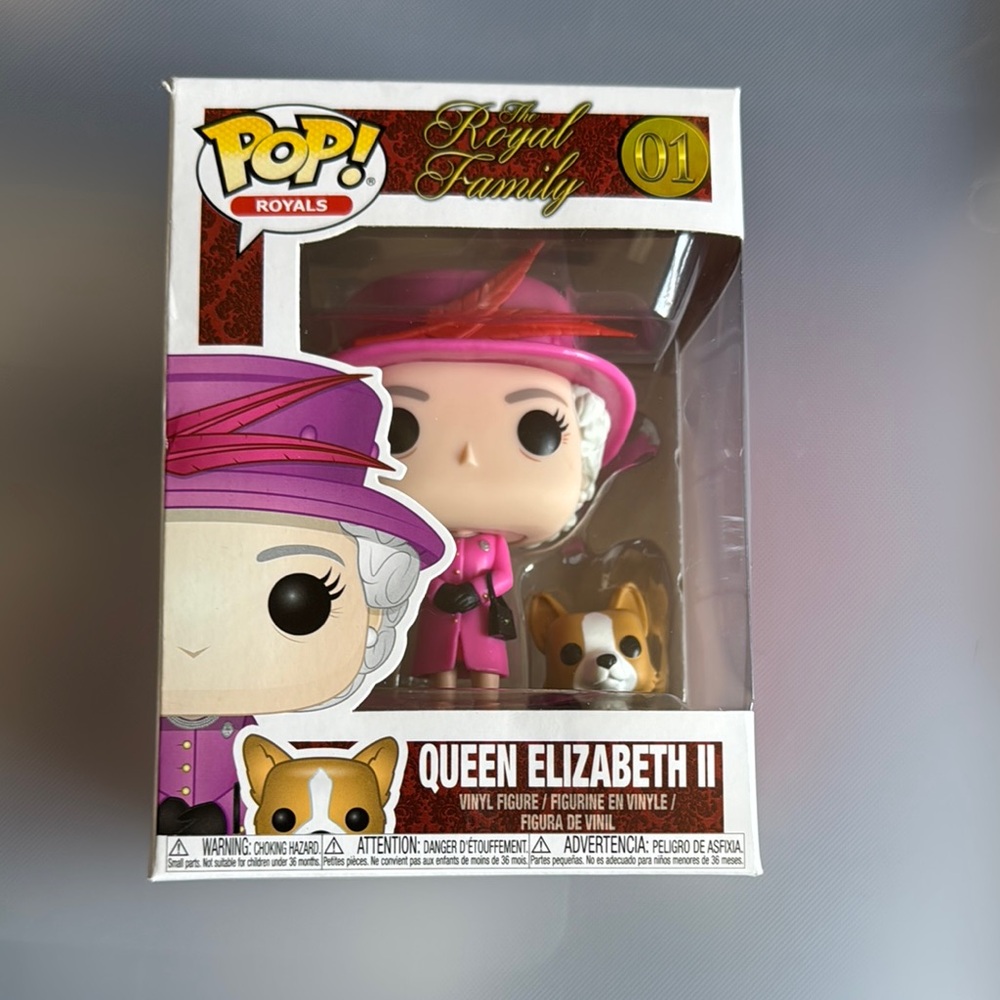 Funko Pop Queen Elizabeth II Vinyl Figure